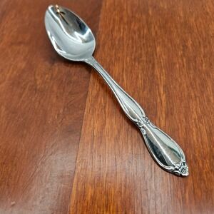Oneida Community Stainless Chatelaine Teaspoon Floral Accent Silverware Flatware